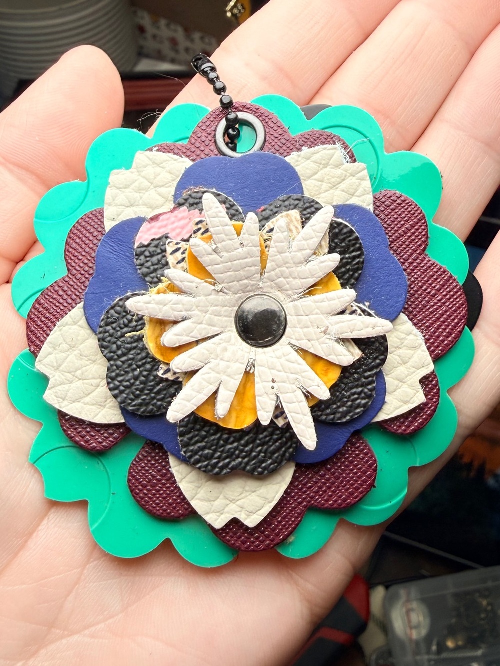 Handmade Floral Charm